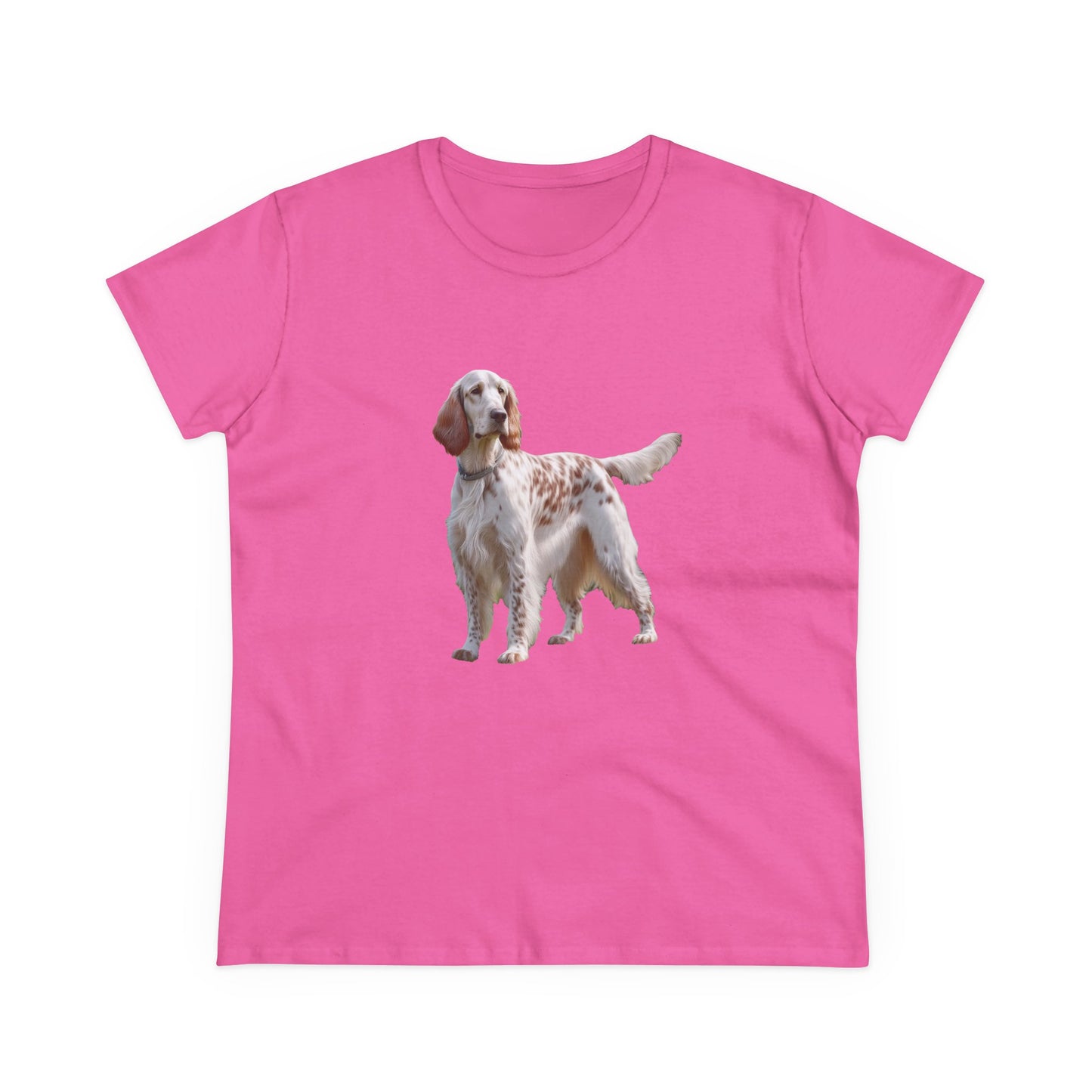 English Setter #4 - Women's Midweight Cotton Tee