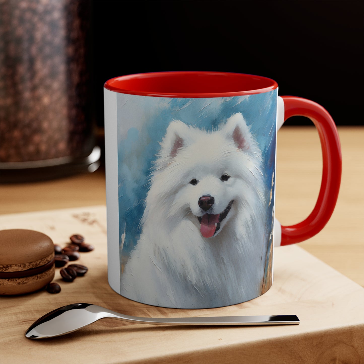 Samoyed 11oz Ceramic Accent Mug