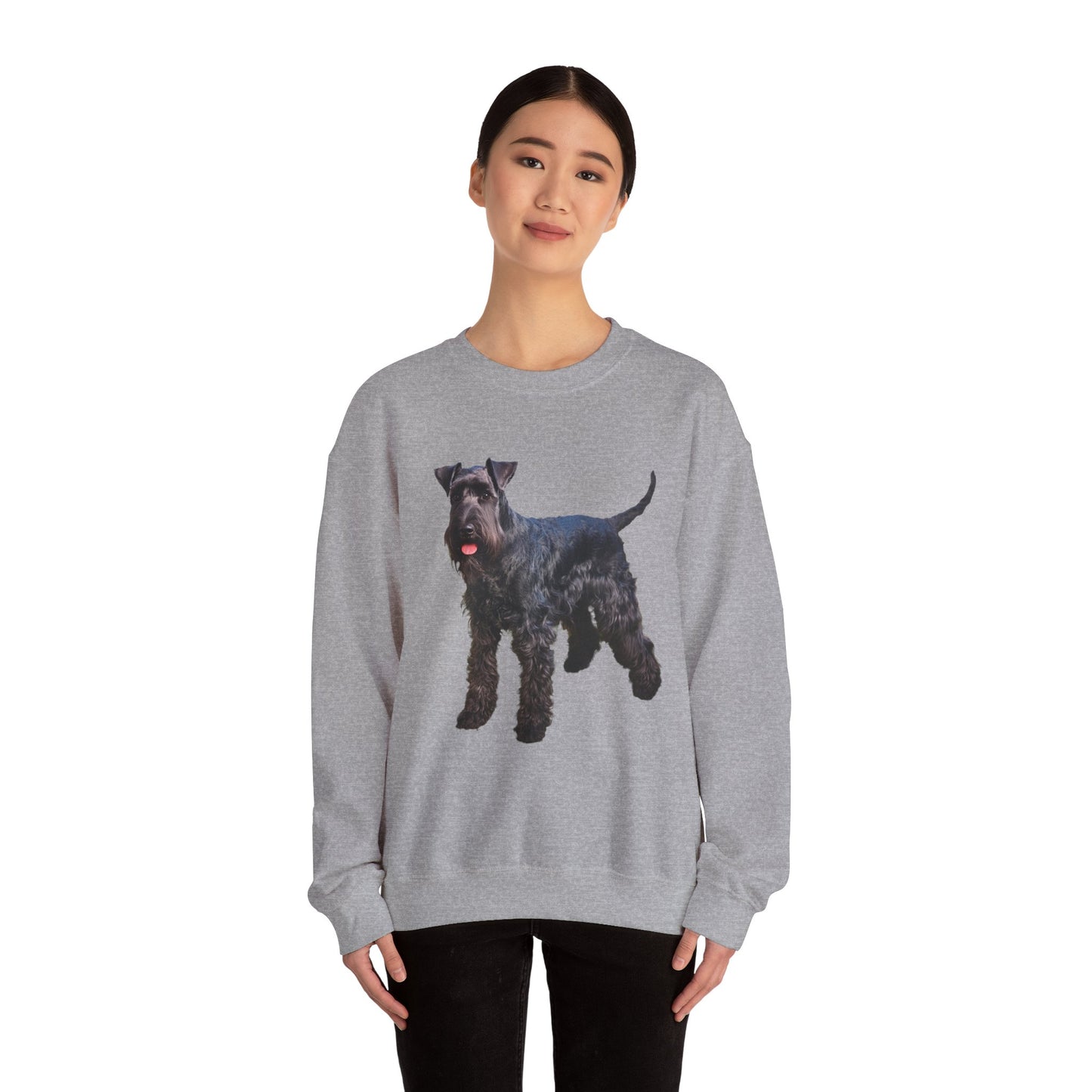 Kerry Blue Terrier Unisex 50/50 Crewneck Sweatshirt