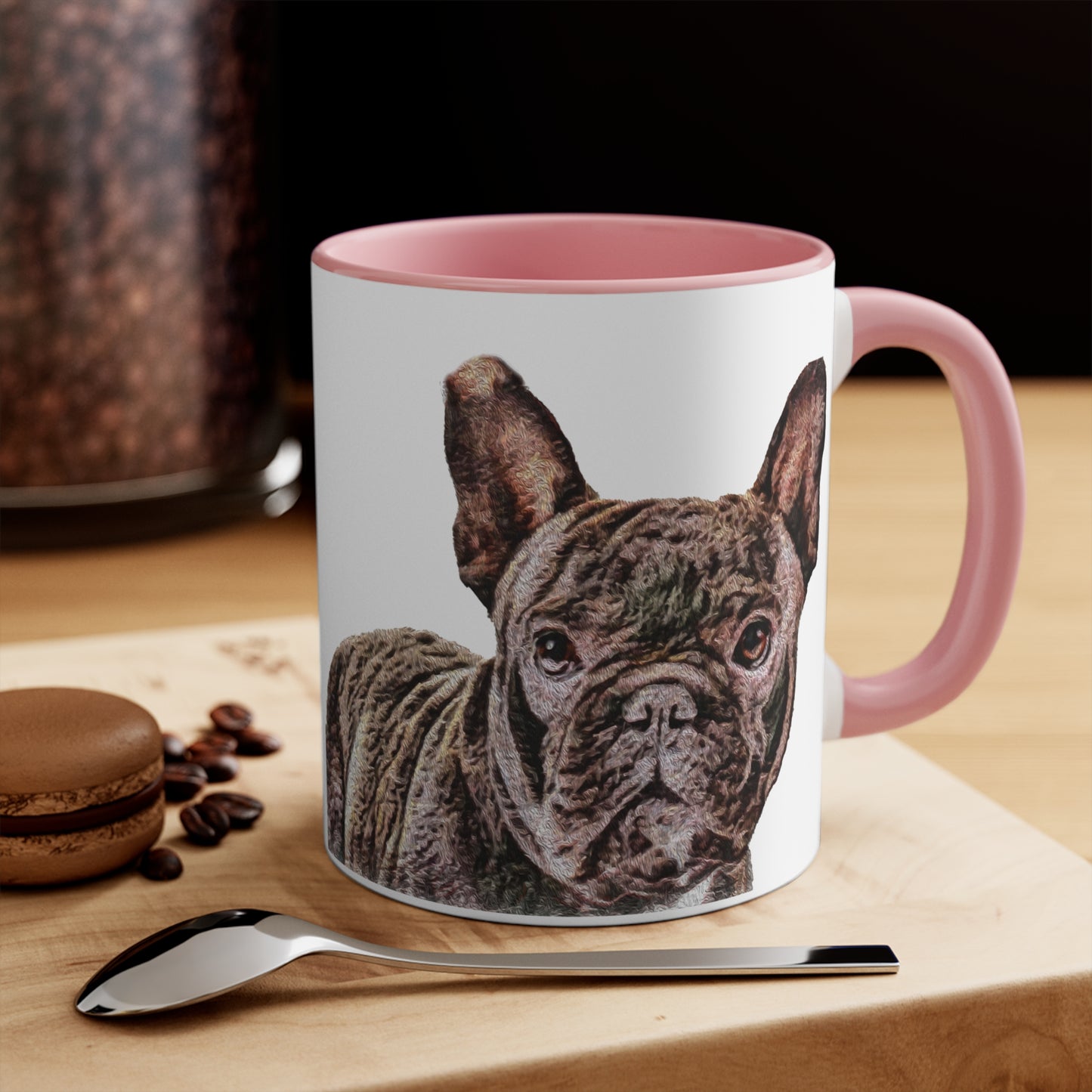 French Bulldog Accent Coffee Mug, 11oz