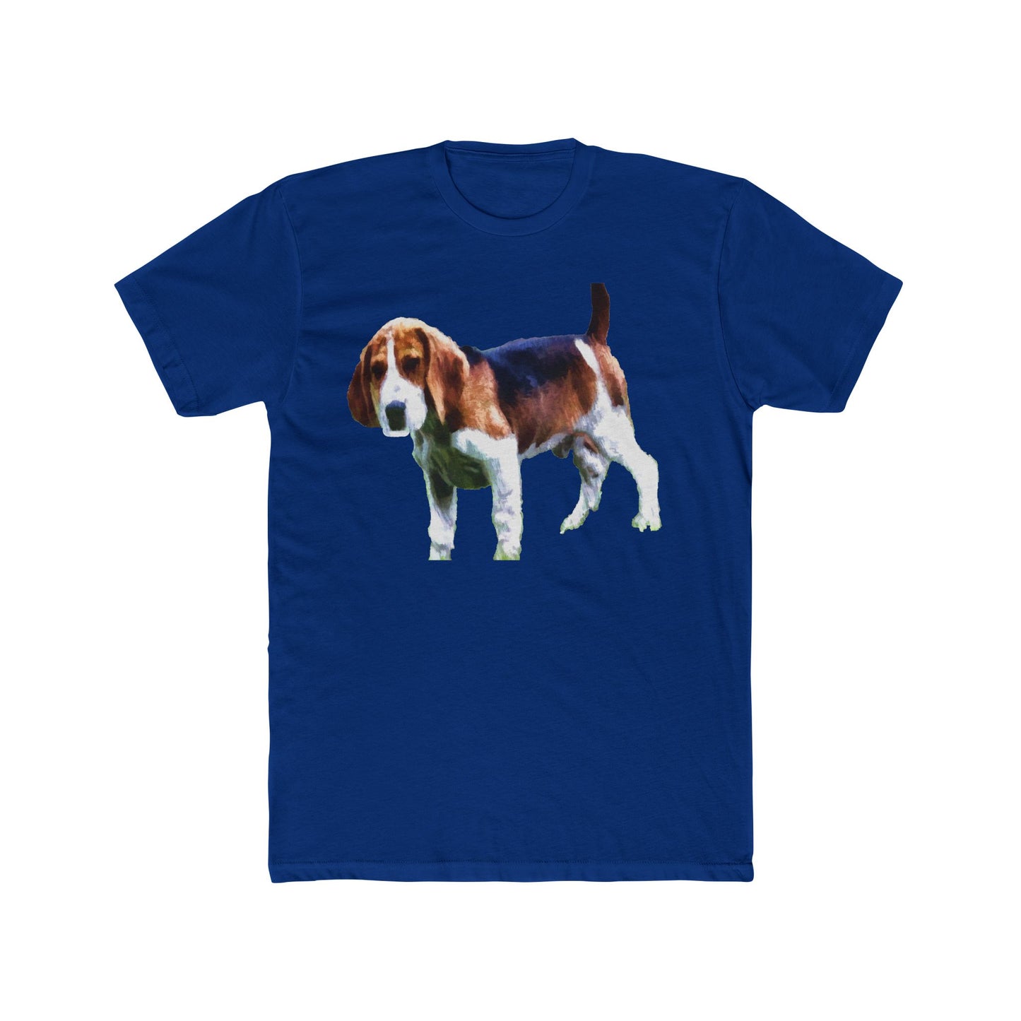 American Foxhound Men's Fitted Cotton Crew Tee