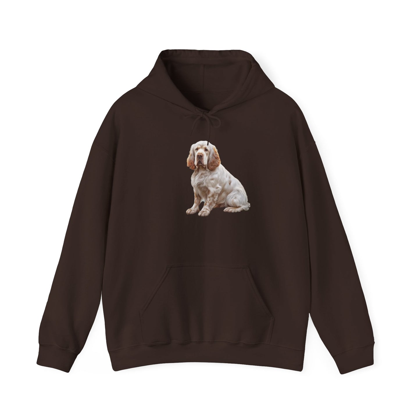 Clumber Spaniel Unisex Hooded Sweatshirt
