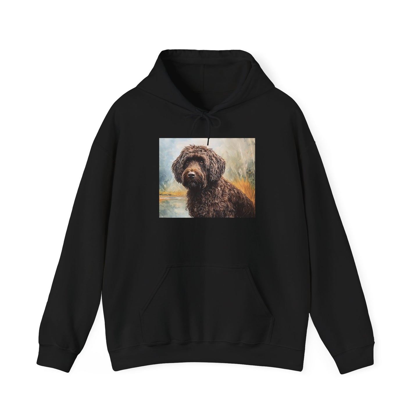Barbet Unisex 50/50 Hooded Sweatshirt