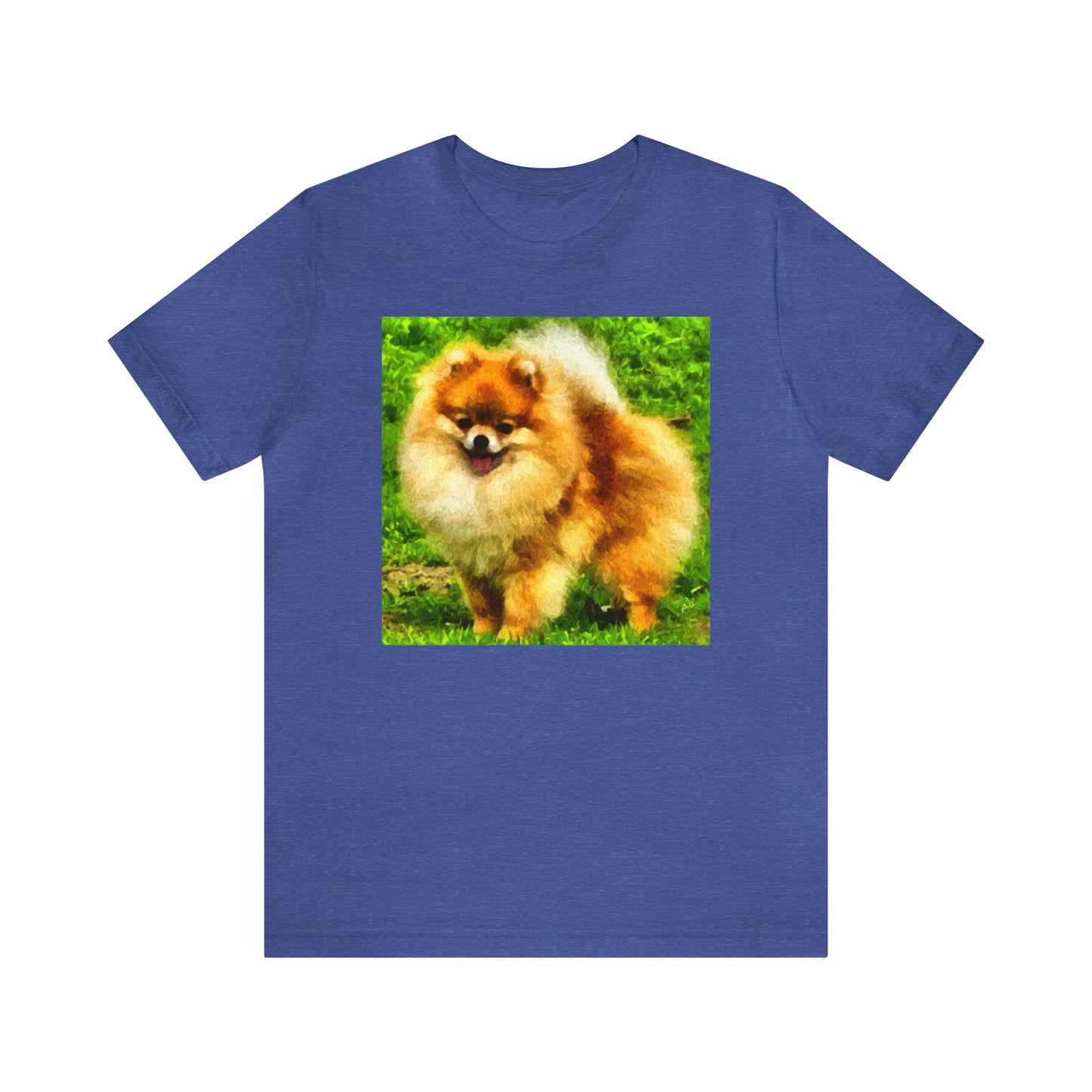 Pomeranian 'Pom Pom' - Classic Jersey Short Sleeve Tee