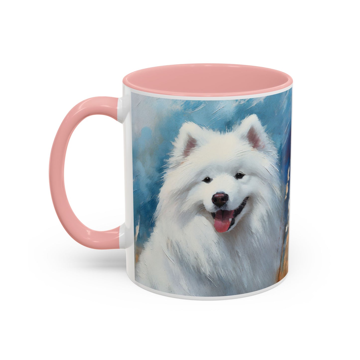 Samoyed Ceramic Accent Mug - 2 Sizes
