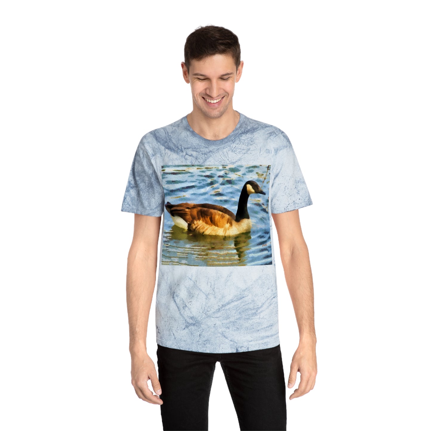Canadian Goose Unisex Cotton Color Blast T-Shirt