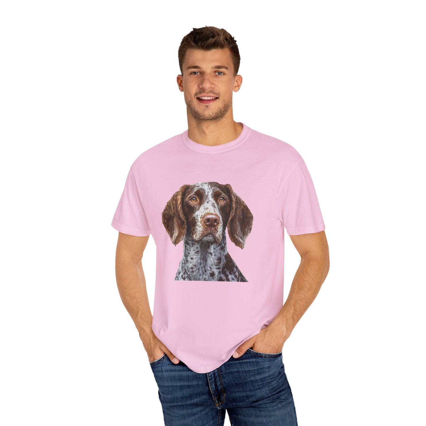 German Wirehaired Pointer Relaxed Fit Classic Garment-Dyed T-shirt