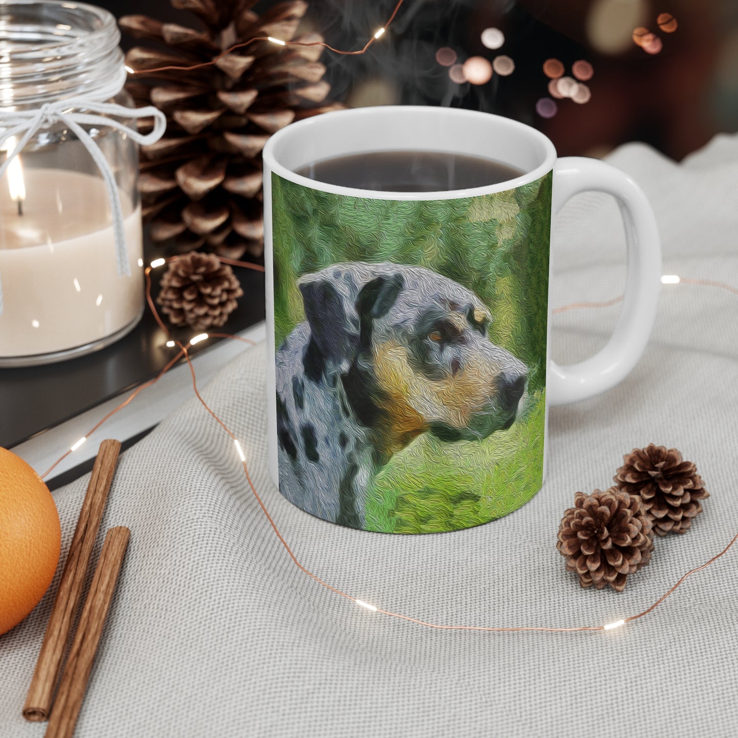 Catahoula 'Clancy' - Personalized Ceramic Mug 11oz