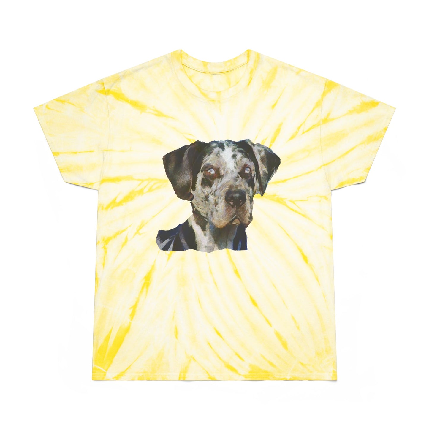 American Leopard Hound Unisex Cotton Tie-Dye Tee, Cyclone