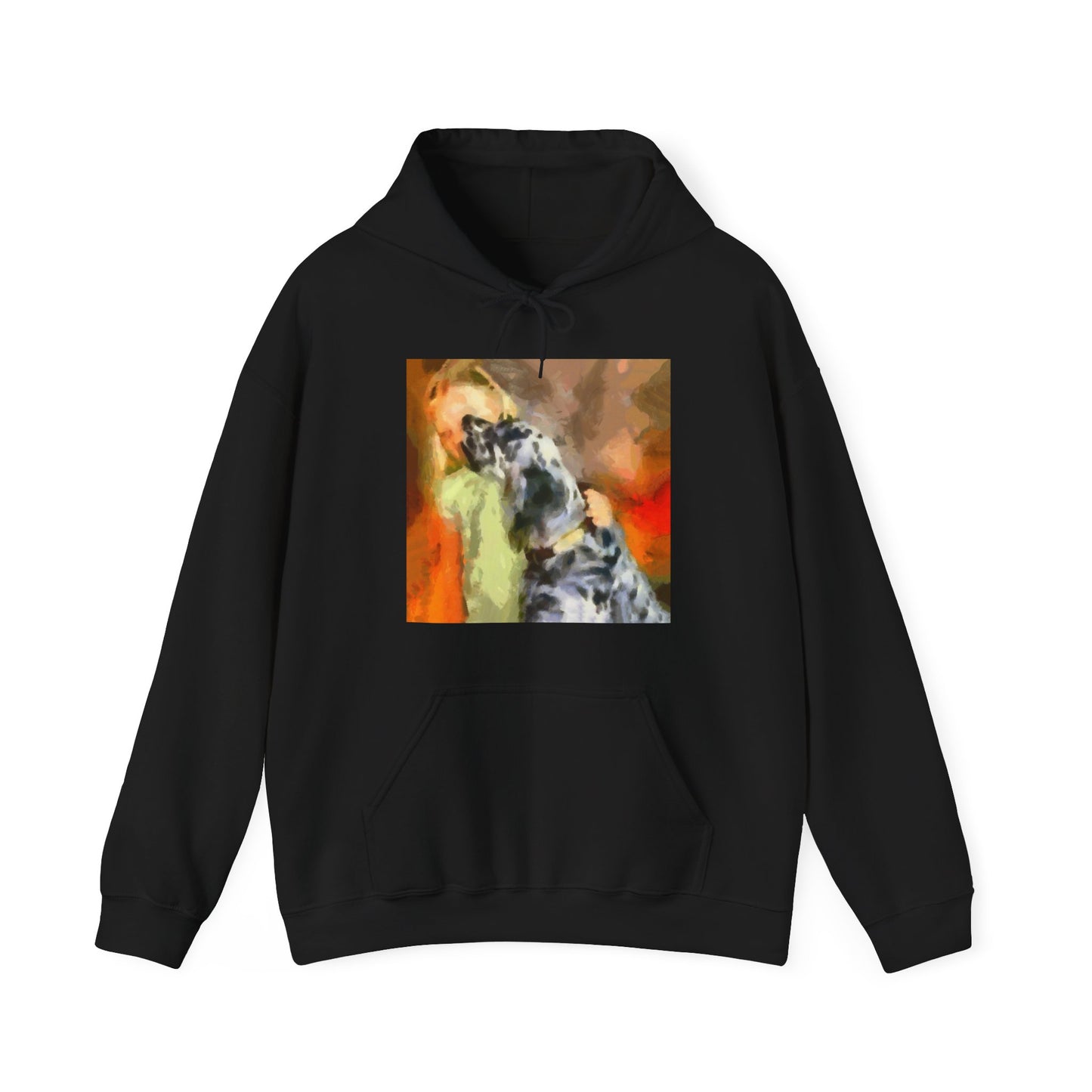 English Setter & Child Unisex 50/50 Hoodie
