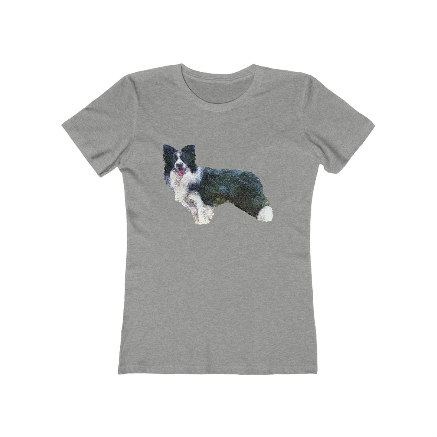 Border Collie 'Andrew' Women's Slim Fit T-Shirt