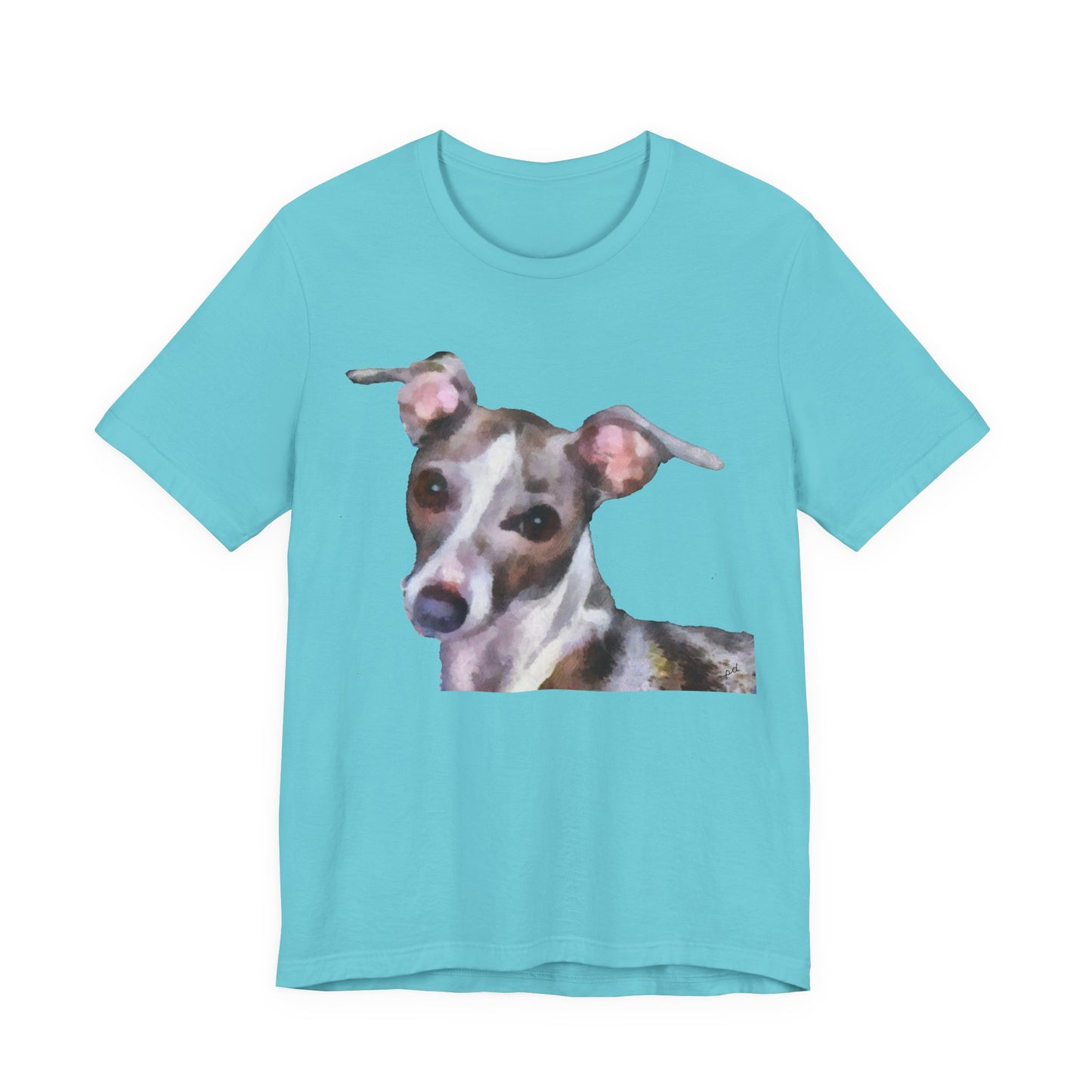 Italian Greyhound 'Lilly' Unisex Jersey Short Sleeve Tee