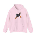 Manchester Terrier Unisex 50/50 Hooded Sweatshirt