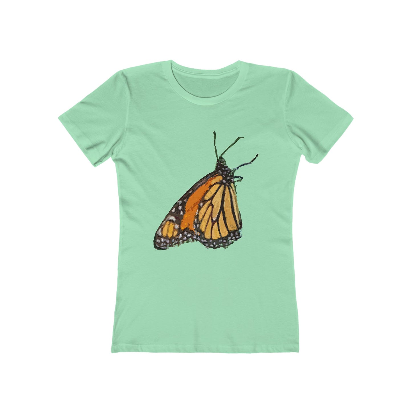 Monarch Butterfly - Women's Slim FIt Ringspun Cotton T-Shirt