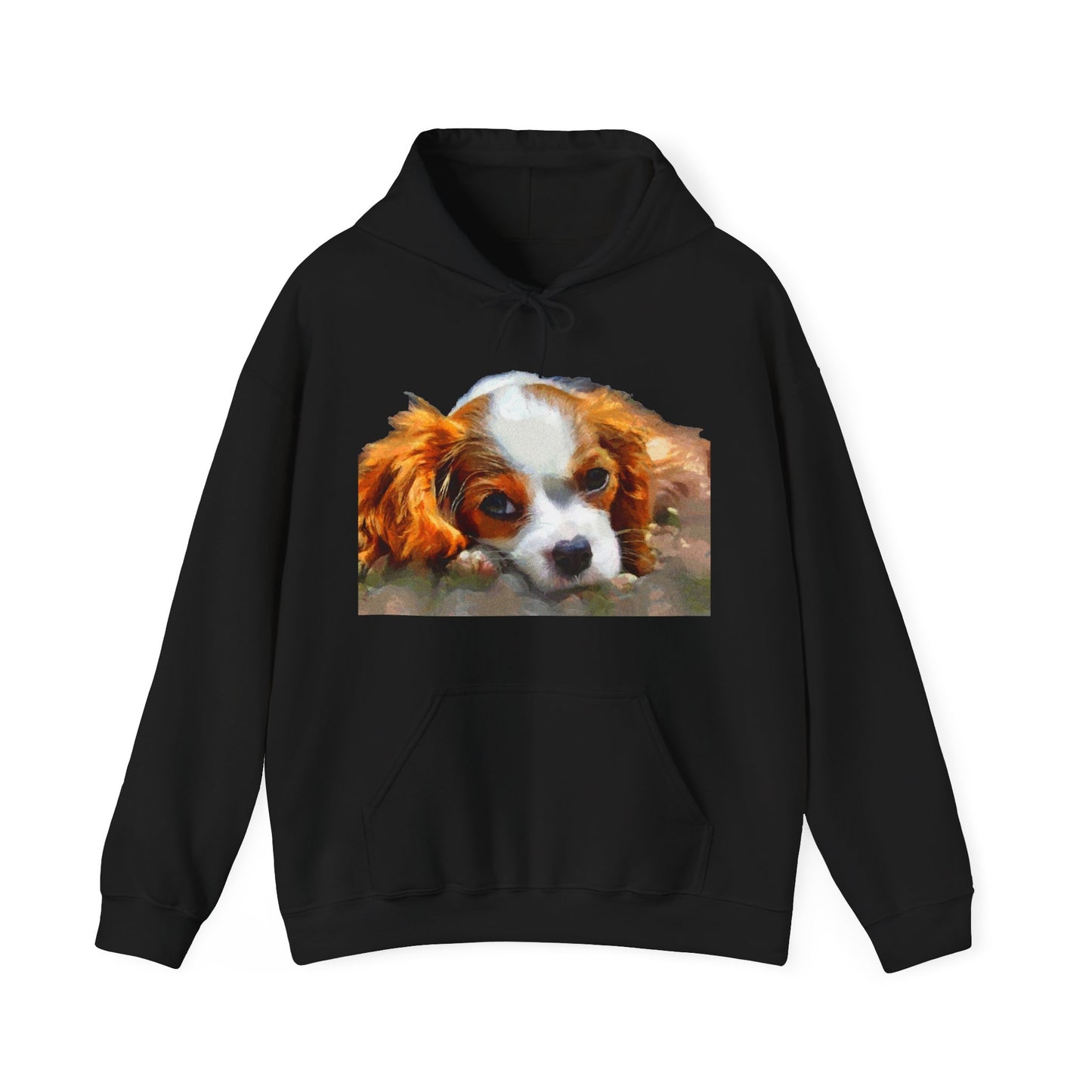 Cavalier King Charles Spaniel Puppy Unisex 50/50 Hoodie