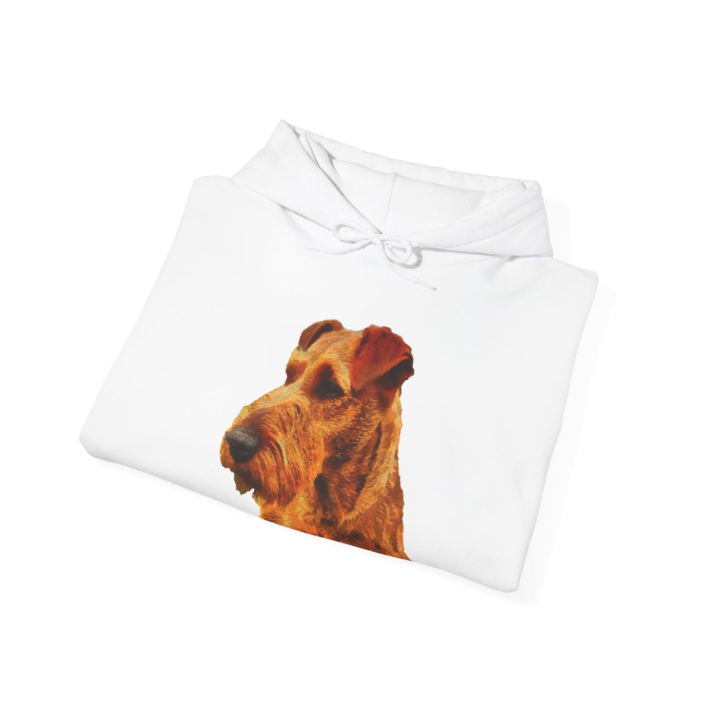 Irish Terrier 'Jocko' Unisex 50/50 Hoodie
