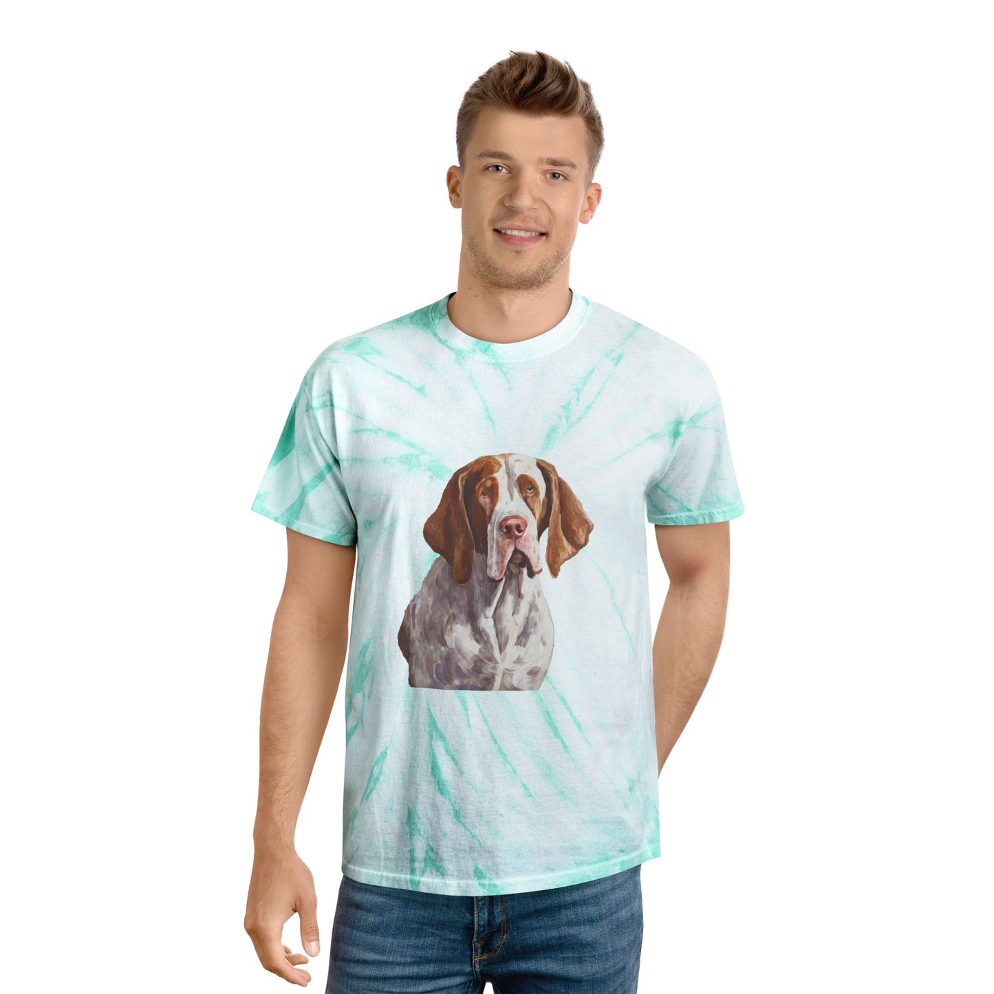 Bracco Italiano Classic Tie-Dye Tee, Cyclone