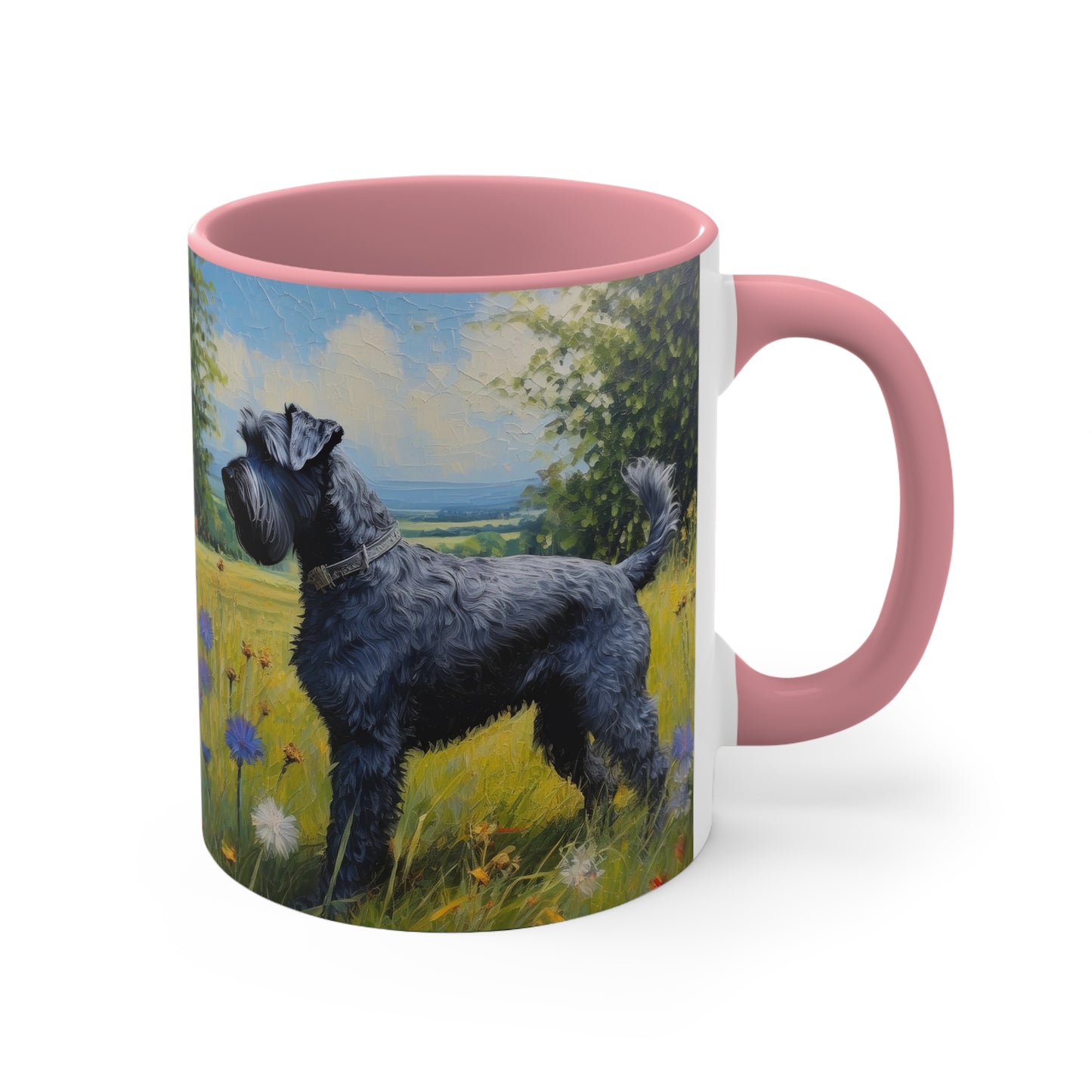 Kerry Blue Terrier 11oz Ceramic Accent Mug