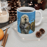 Sea Otter 'Ollie' Ceramic Mug 11oz