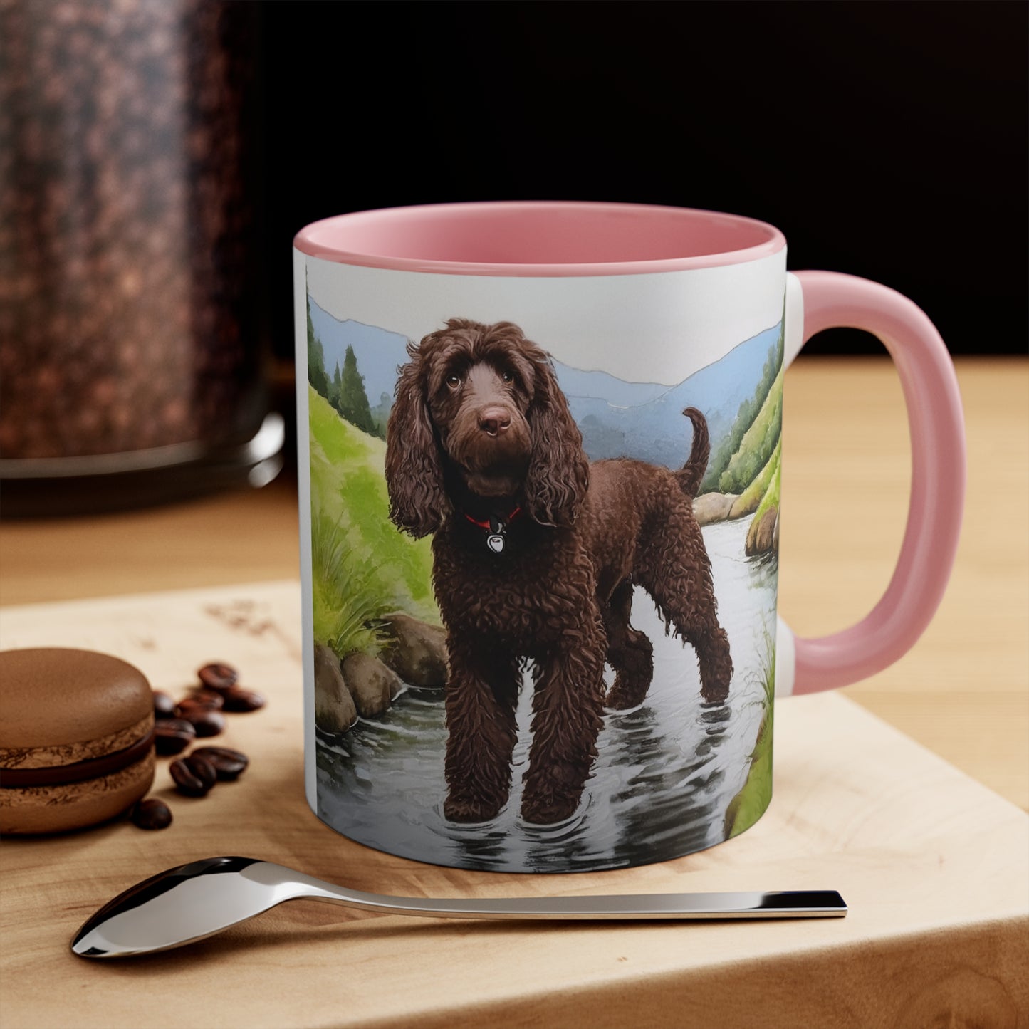 Irish Water Spaniel 11oz Ceramic Accent Mug