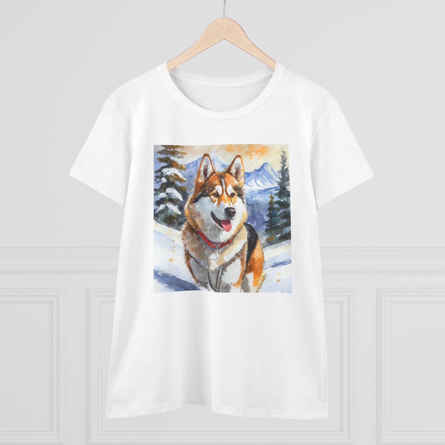 Chinook 'Sled Dog' Women's Midweight Cotton Tee