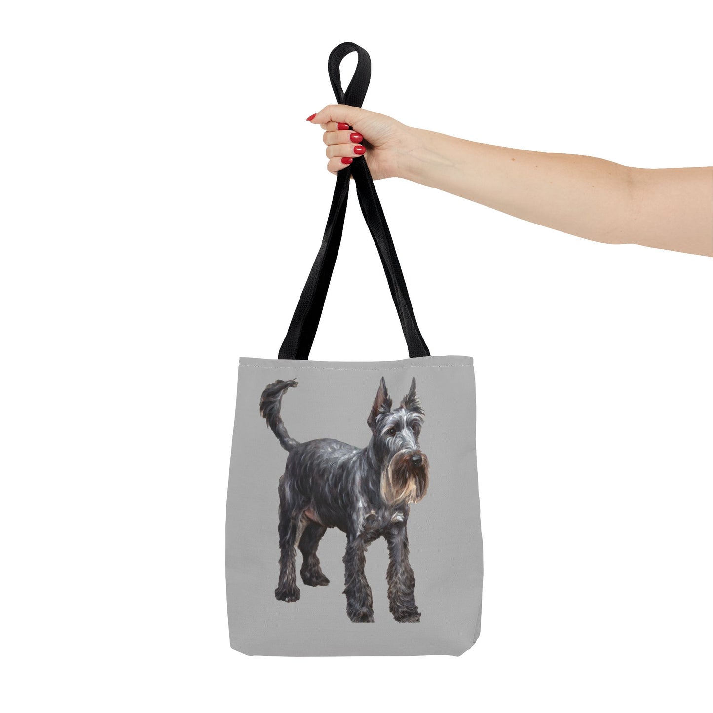 Cesky Terrier - Spun Polyester Tote Bag (AOP)