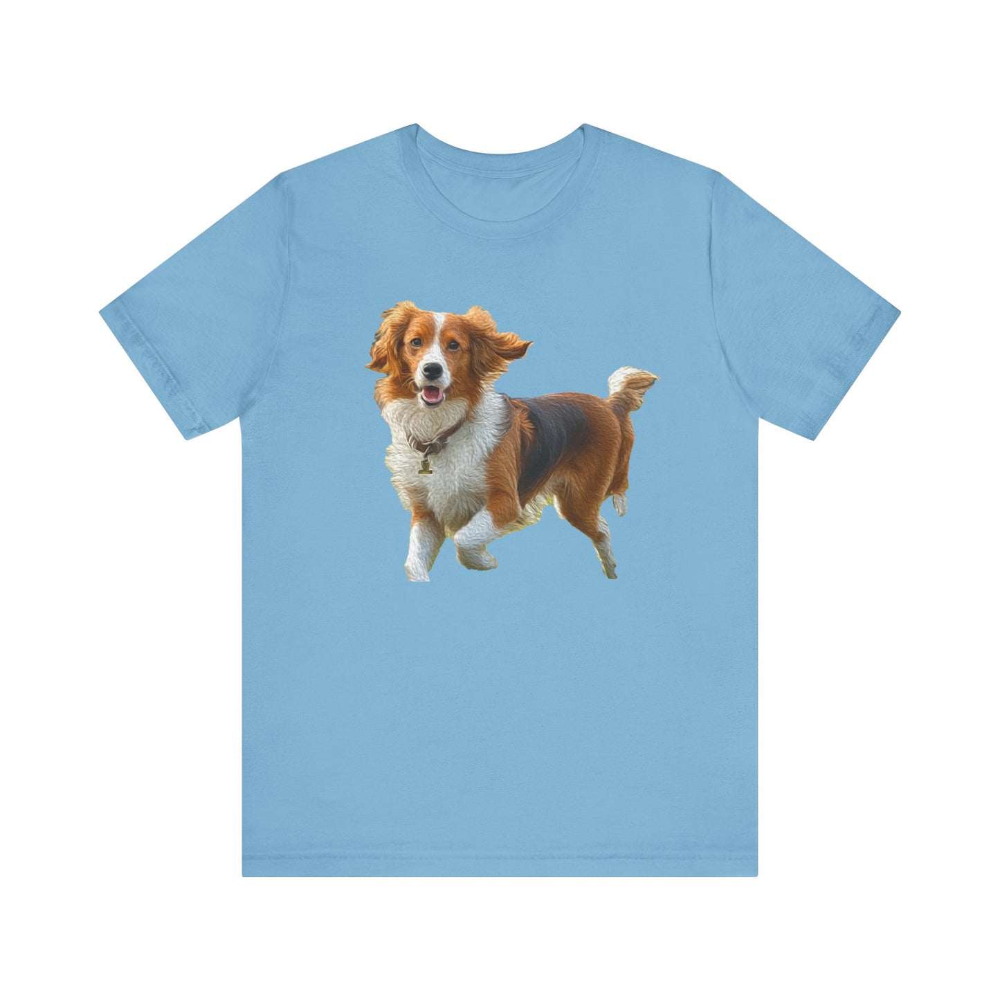 Nederlandse Kooikerhondje Unisex Jersey Short Sleeve Tee