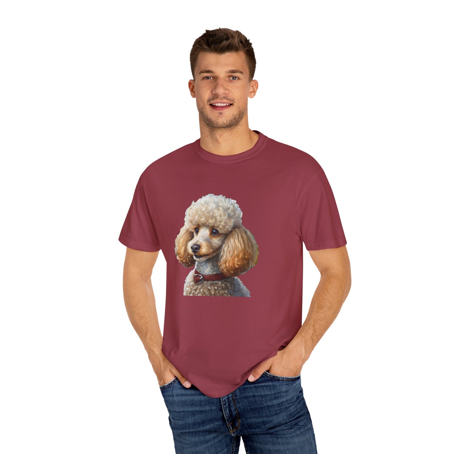 Standard Poodle #2 - Unisex Garment-Dyed T-shirt