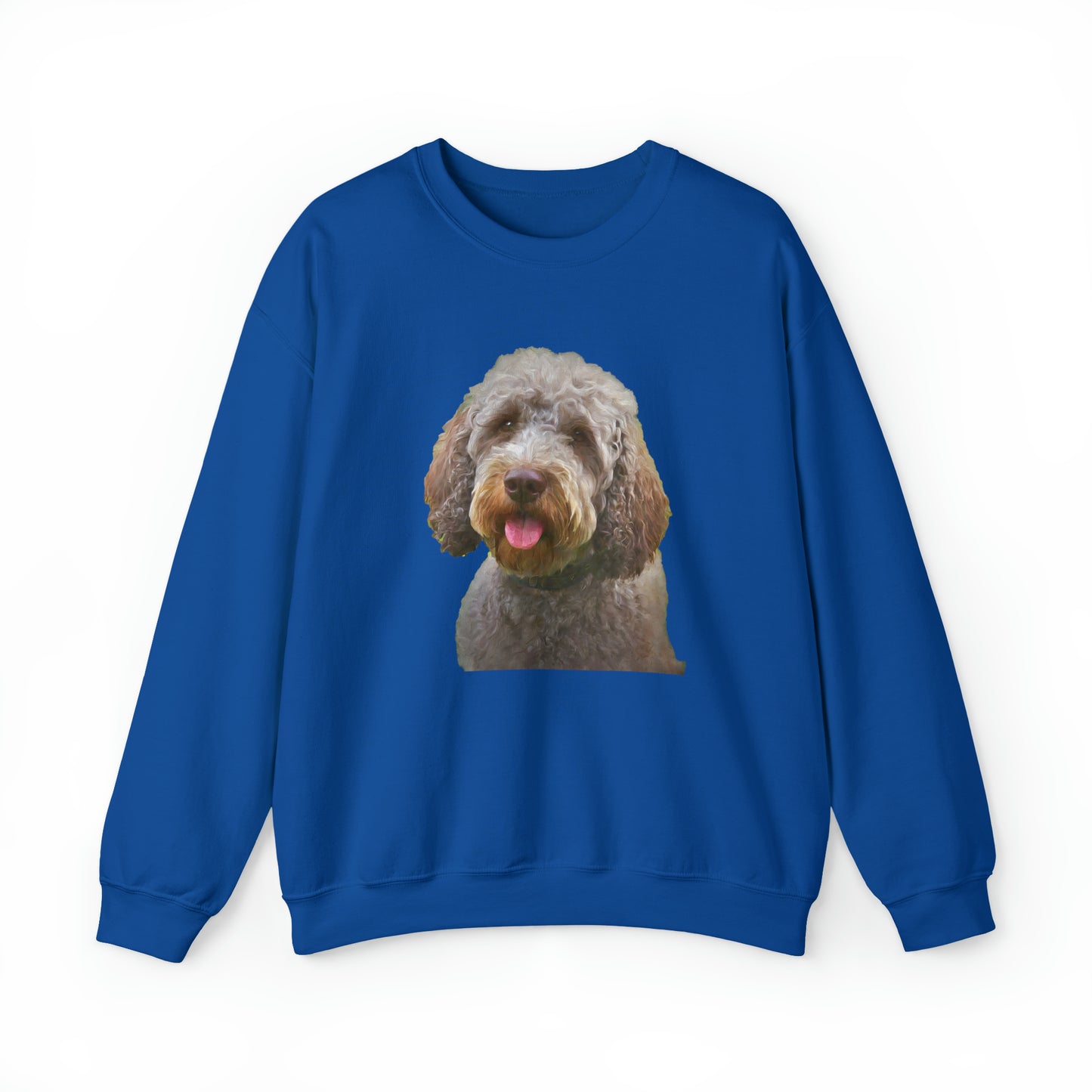 Lagotto Romagnolo 'Italian Truffle Dog' Unisex50/50 Crewneck Sweatshirt