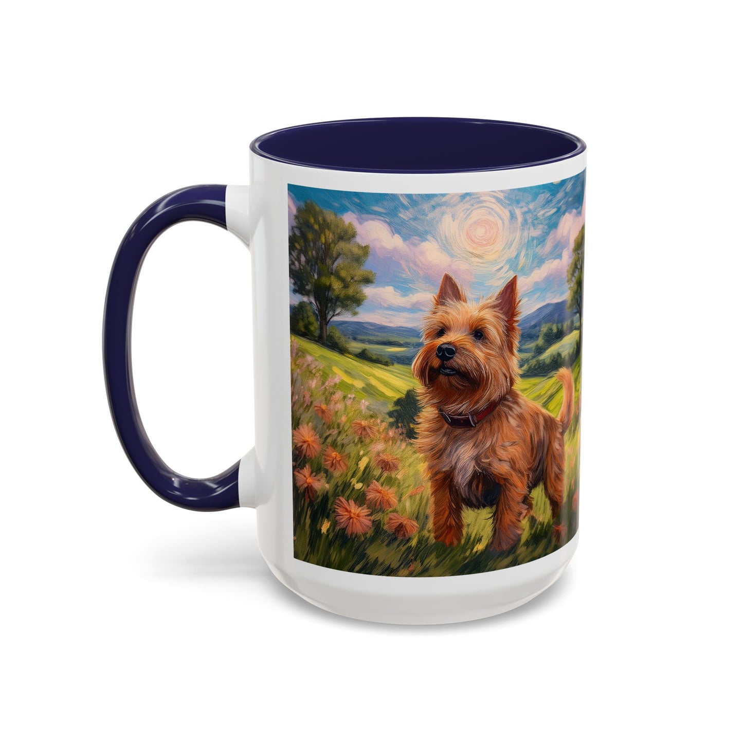 Norwich Terrier Accent Coffee Mug