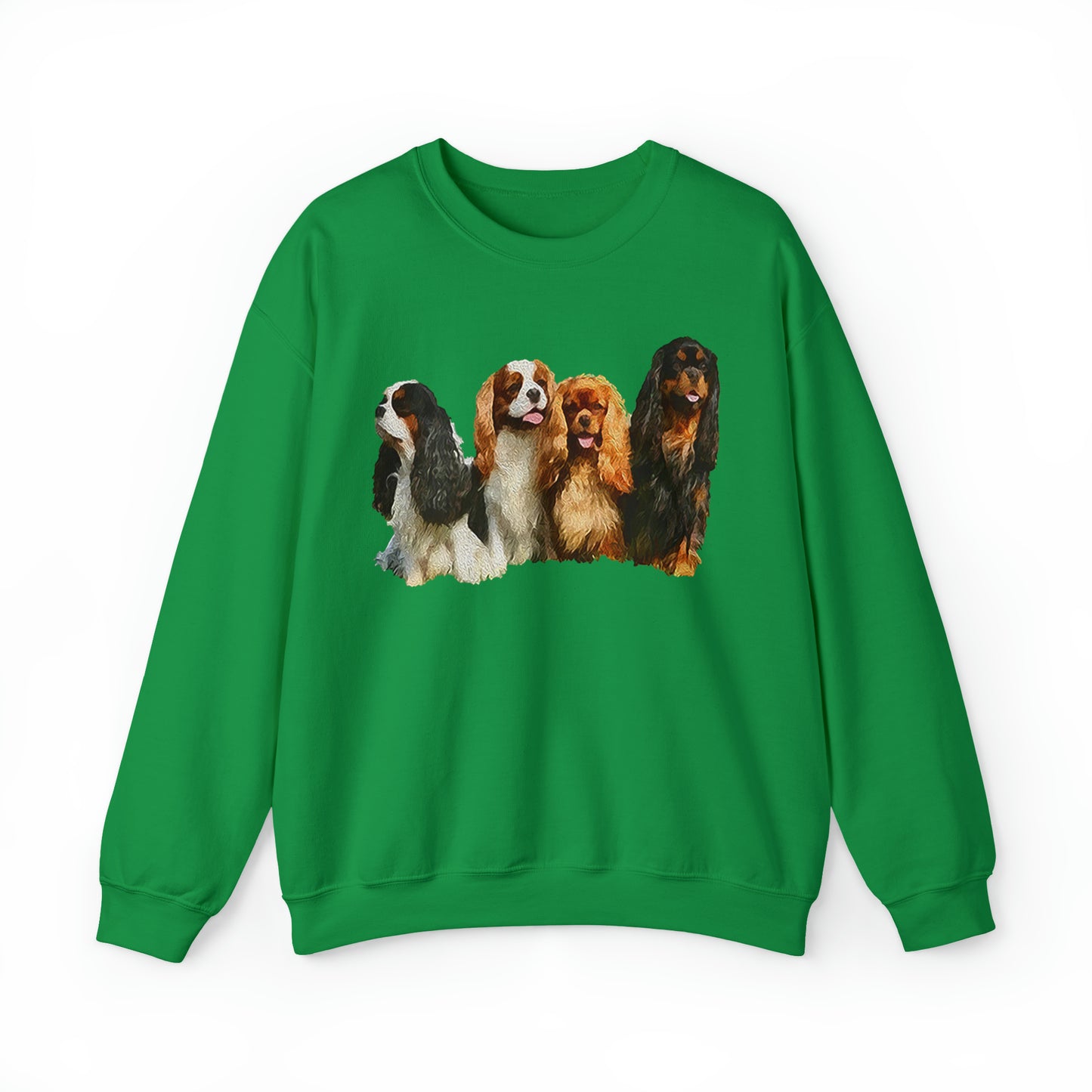 King Charles Spaniels 'Cavalier Club' Unisex Crewneck Sweatshirt
