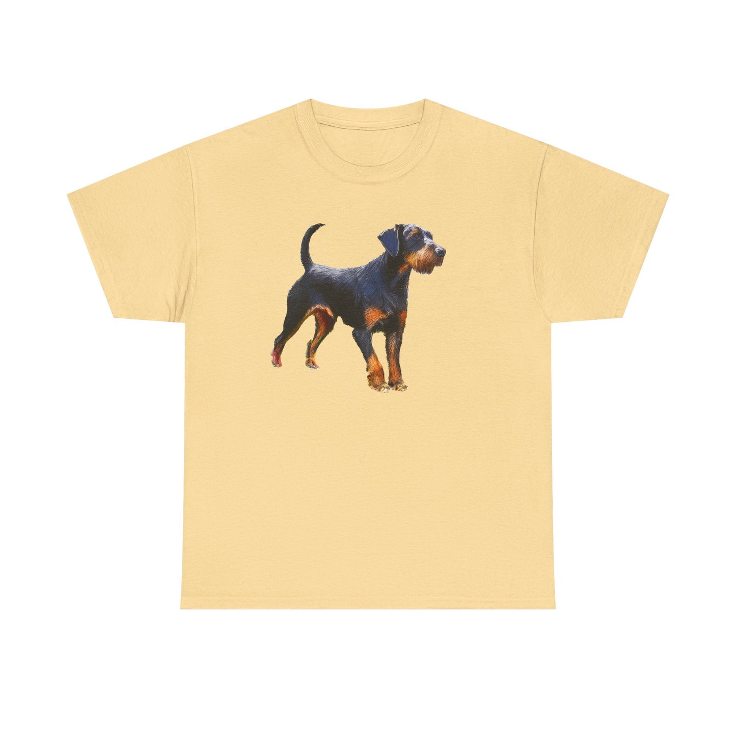 Deutscher Jagdterrier Unisex Heavy Cotton Tee