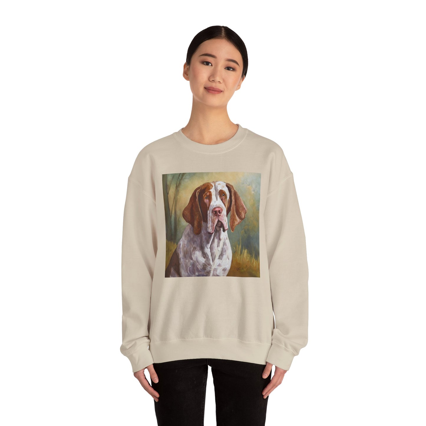 Bracco Italiano - Italian Pointer #1 Unisex 50/50 Crewneck Sweatshirt