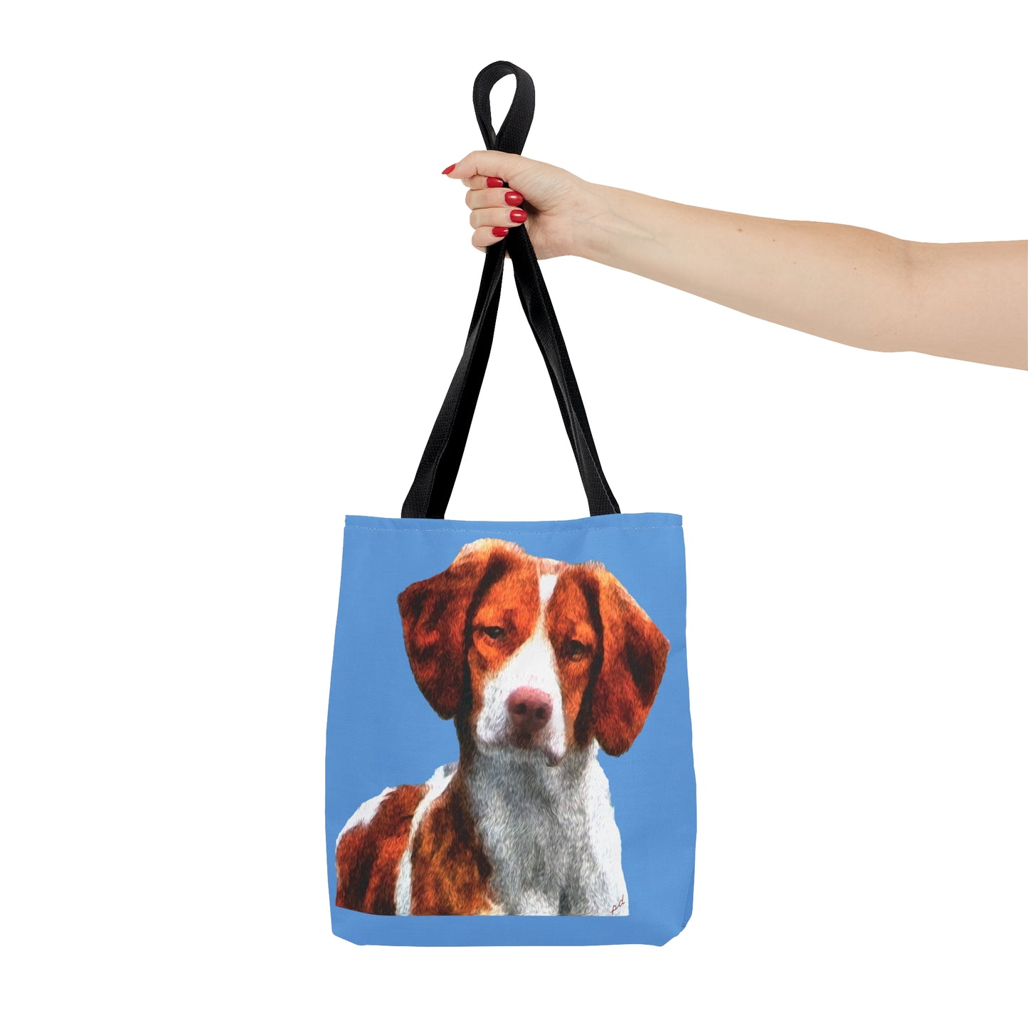Brittany Spaniel 'Gunner' Tote Bag