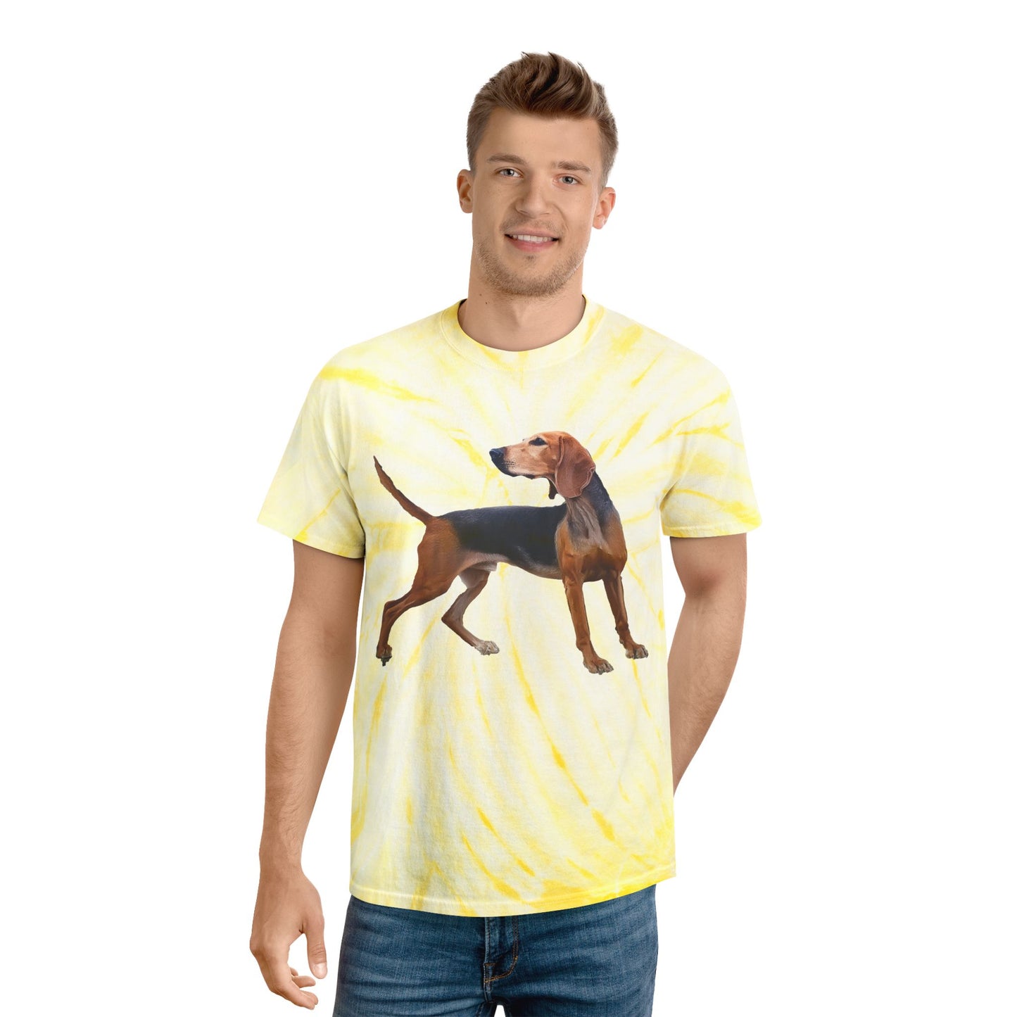 Segugio Italiano Classic Tie-Dye Tee, Cyclone