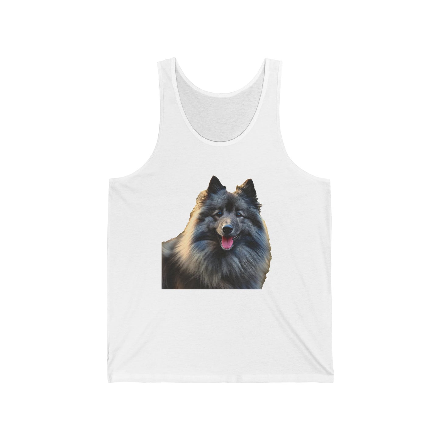 Keeshond Unisex Jersey Tank