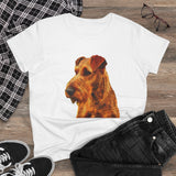 Irish Terrier 'Jocko' Women's Midweight Cotton Tee