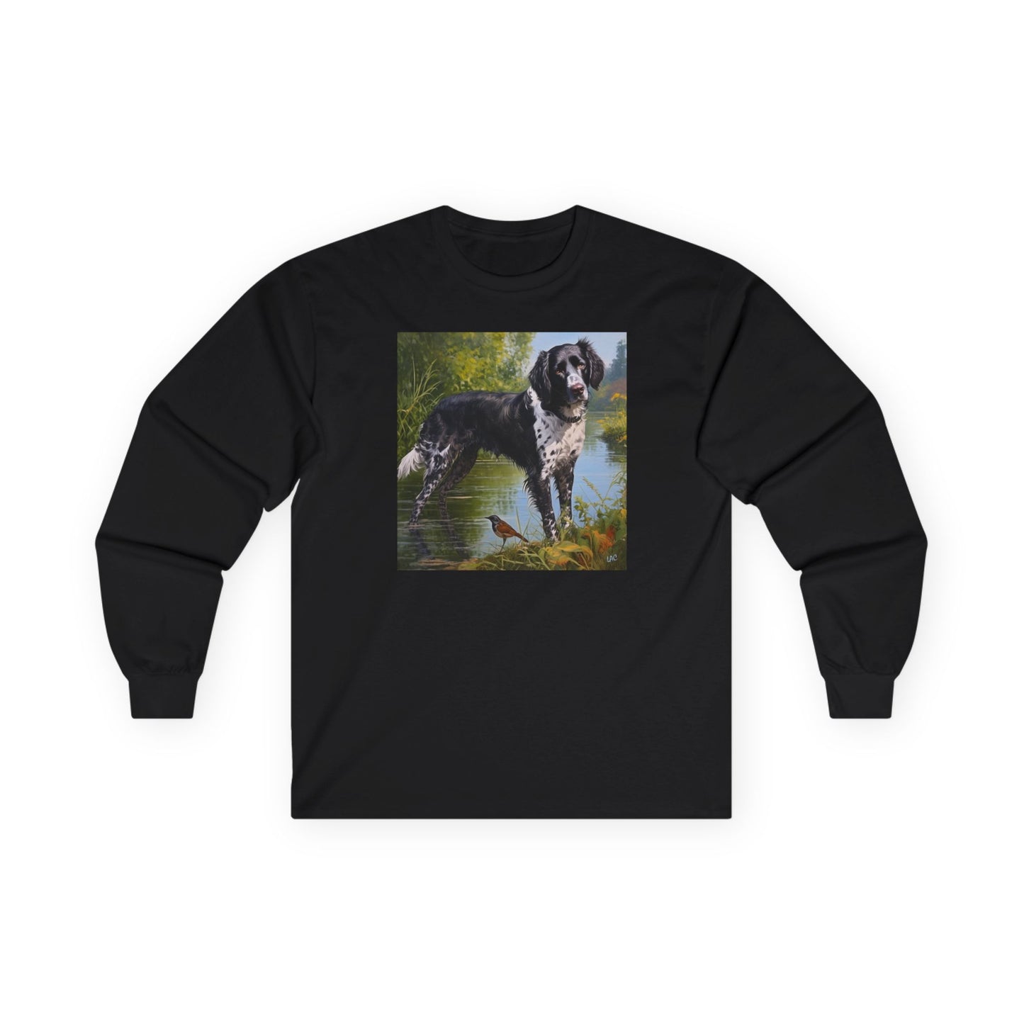 Large Munsterlander - Unisex Classic Cotton Long Sleeve Tee
