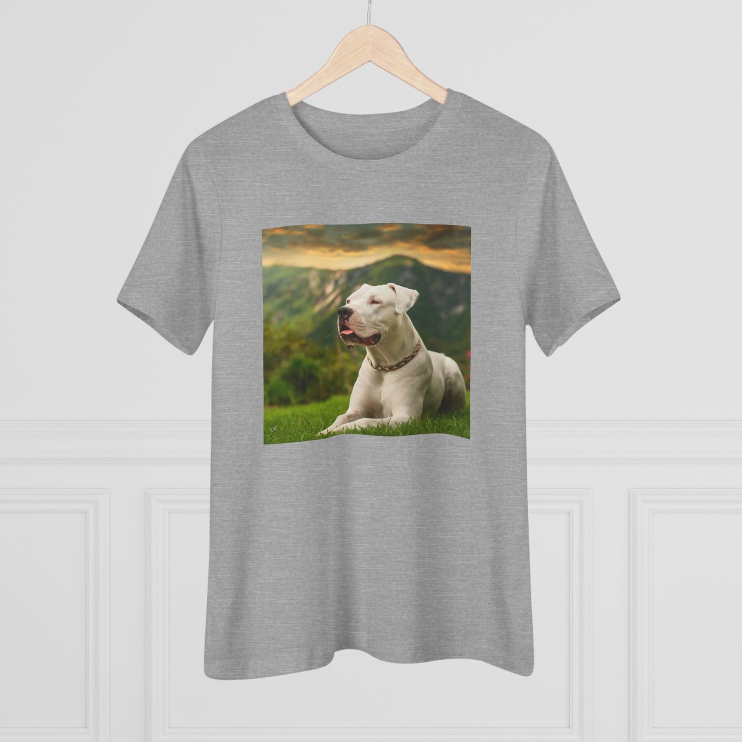Dogo Argentino Women's Relaxed Fit Cotton Tee