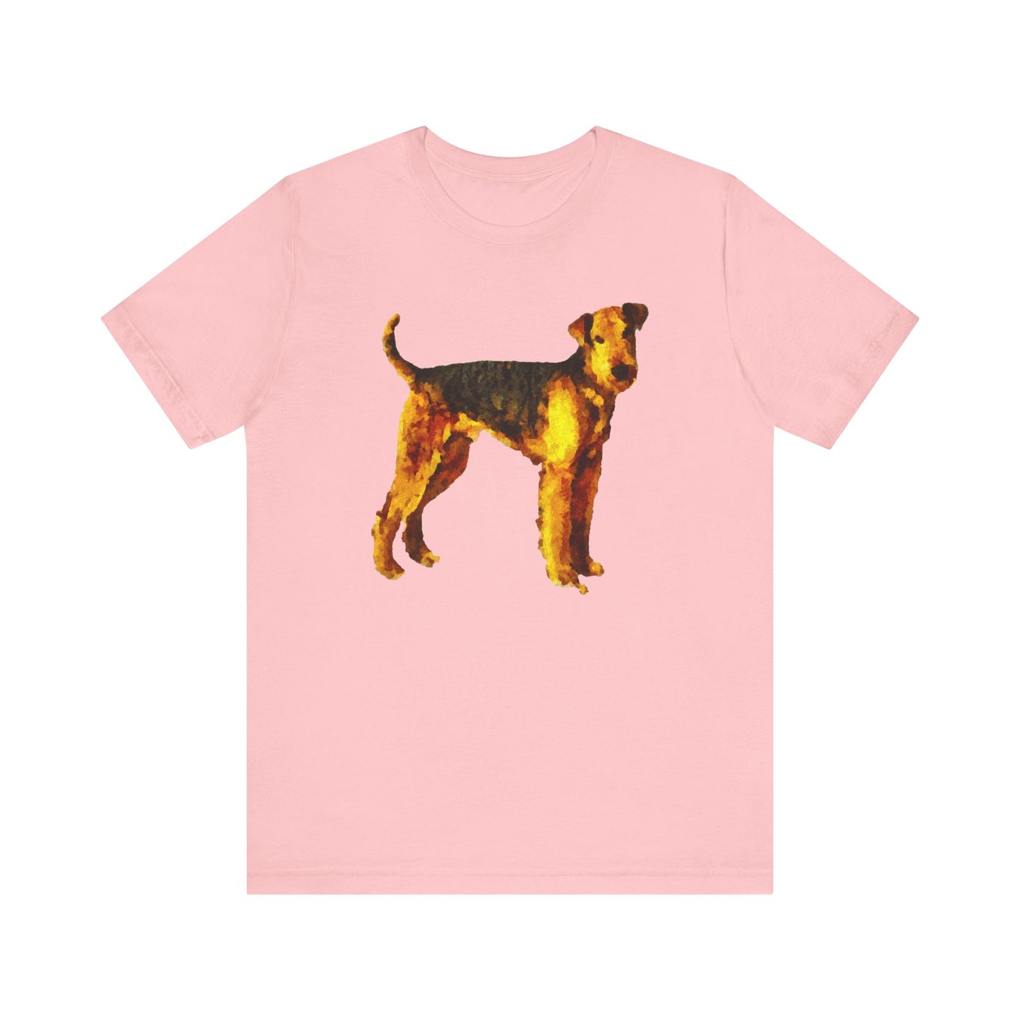 Airedale Terrier 'Lucy' Unisex Jersey Short Sleeve Tee