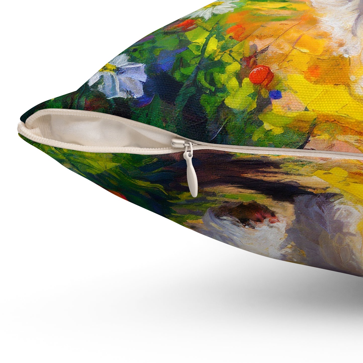 Bolognese Spun Polyester Throw Pillow