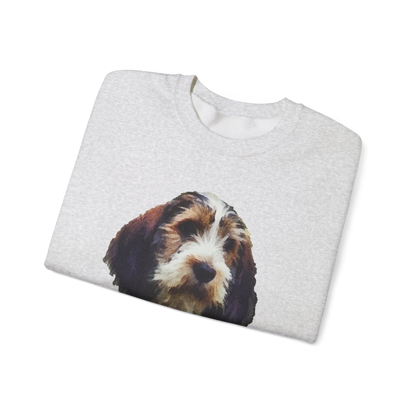 Petit Basset Griffon Vendeen Unisex 50/50 Crewneck Sweatshirt