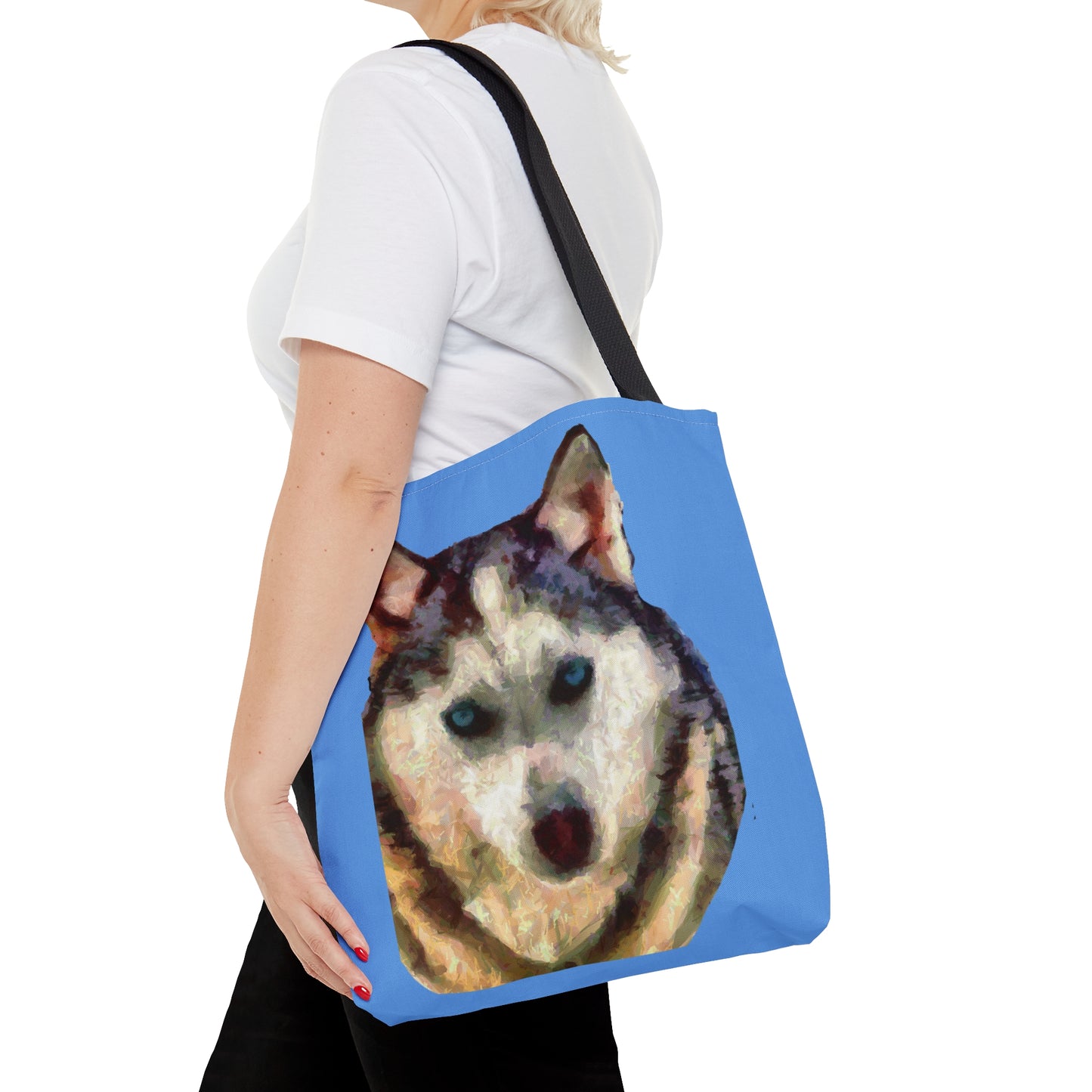 Siberian Husky 'Sacha' Tote Bag