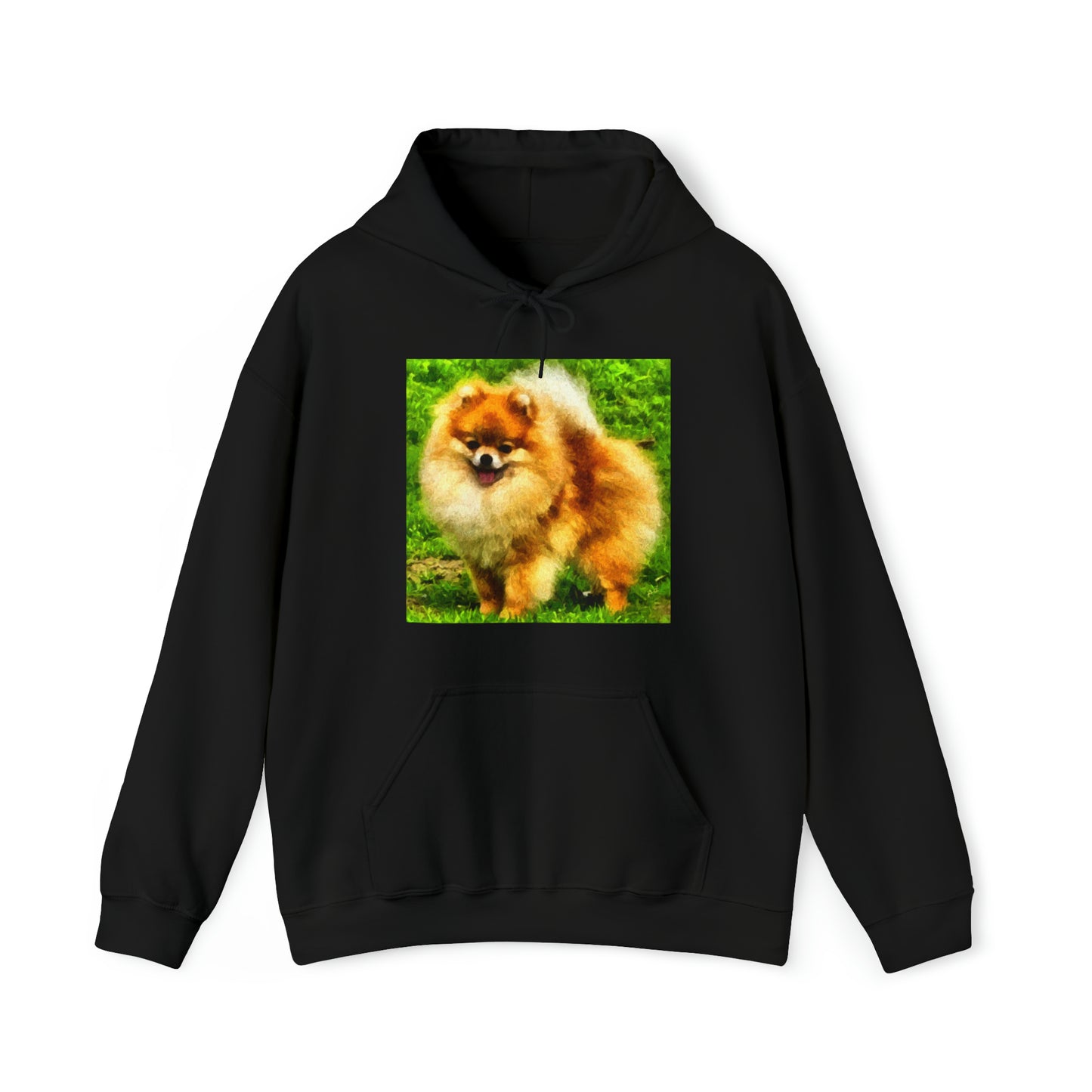 Pomeranian 'Pom Pom' Unisex 50/50 Hoodie