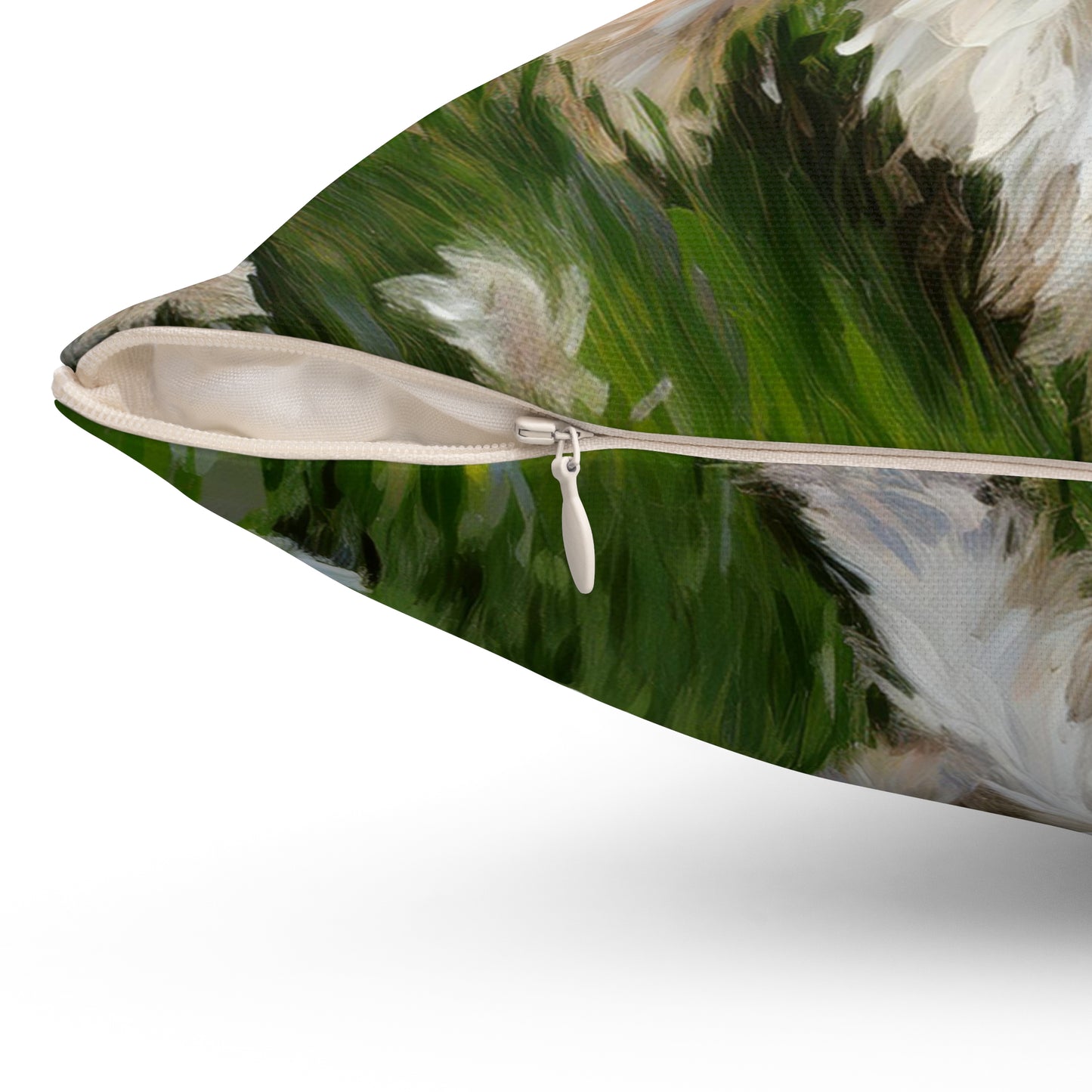 Dandie Dinmont Terrier - Spun Polyester Throw Pillow