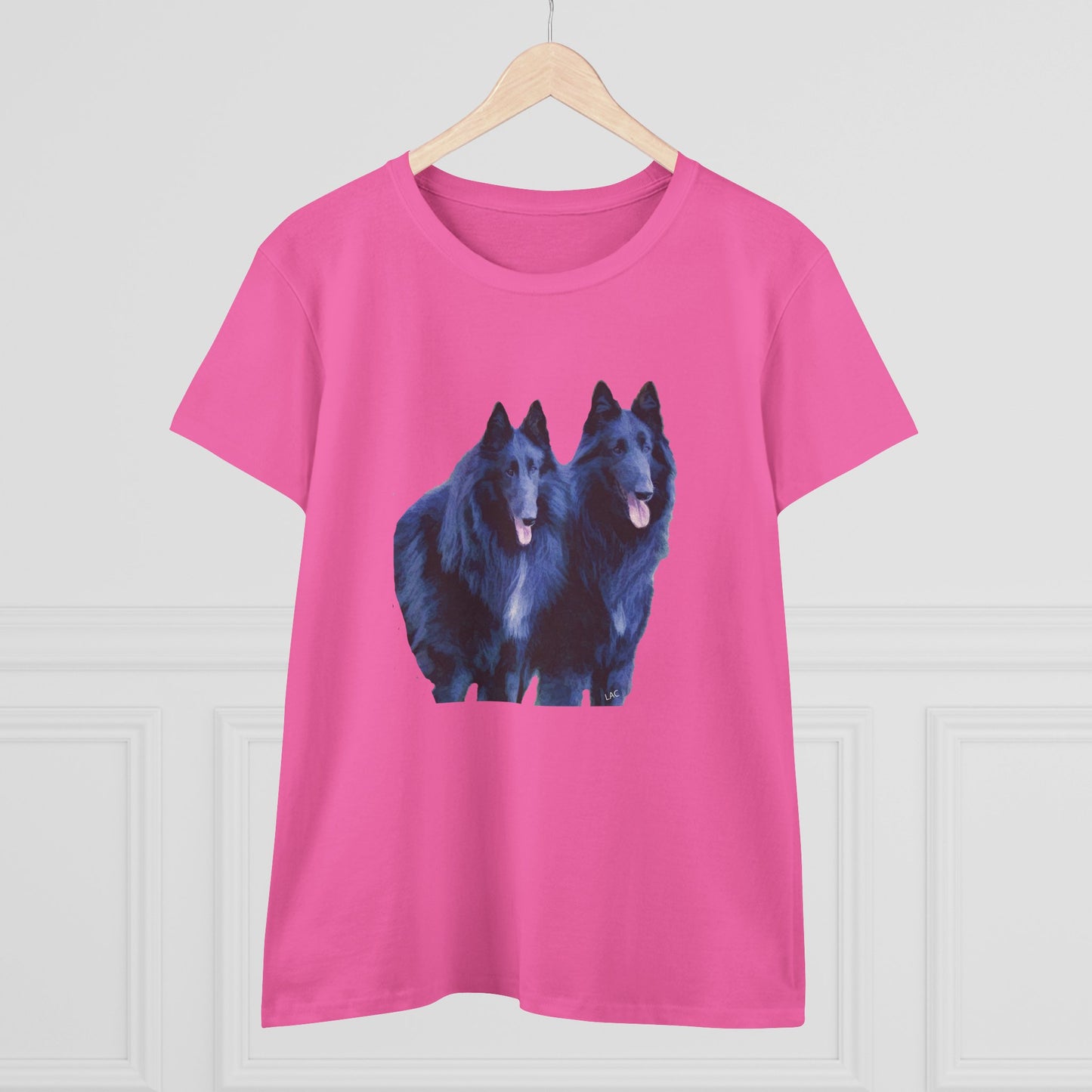 Belgian Shepherds Women's Midweight Cotton Tee - Style Meets Comfort