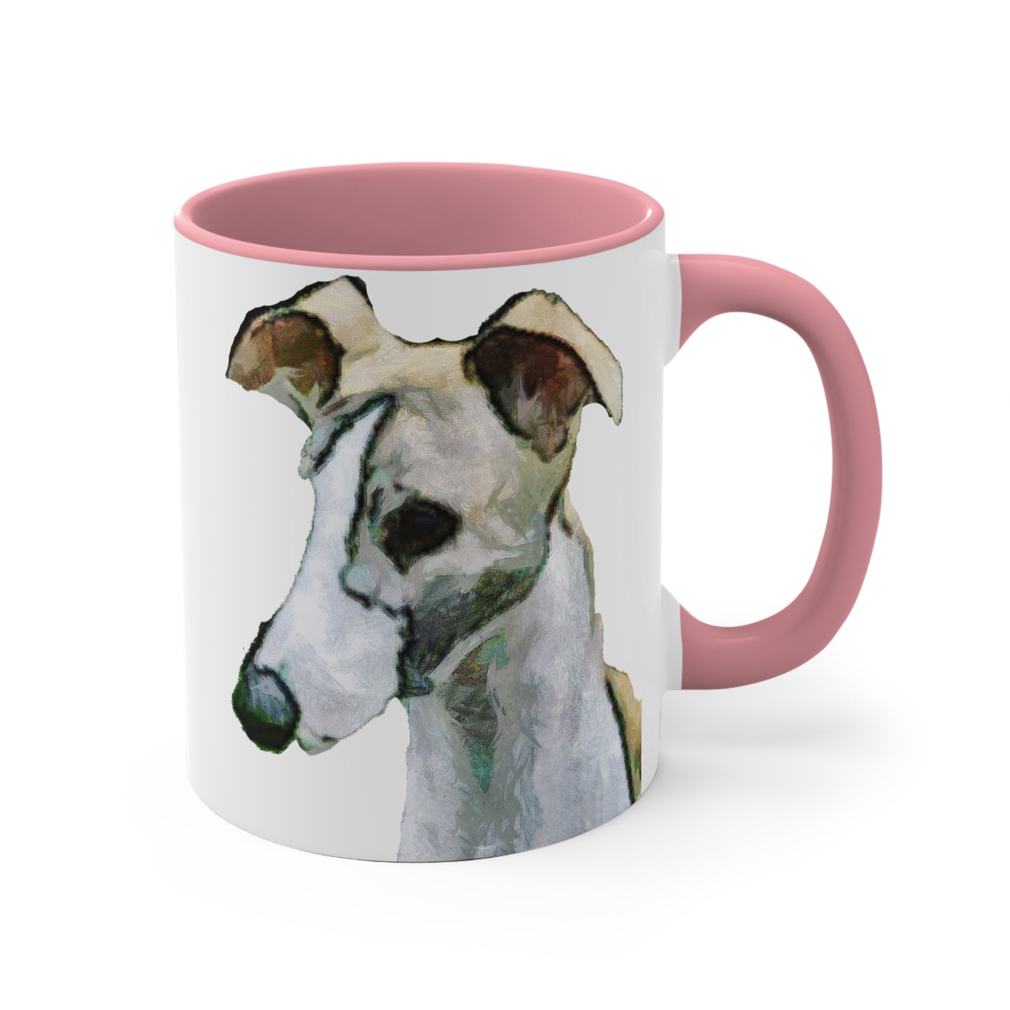 Whippet Accent Coffee Mug, 11oz