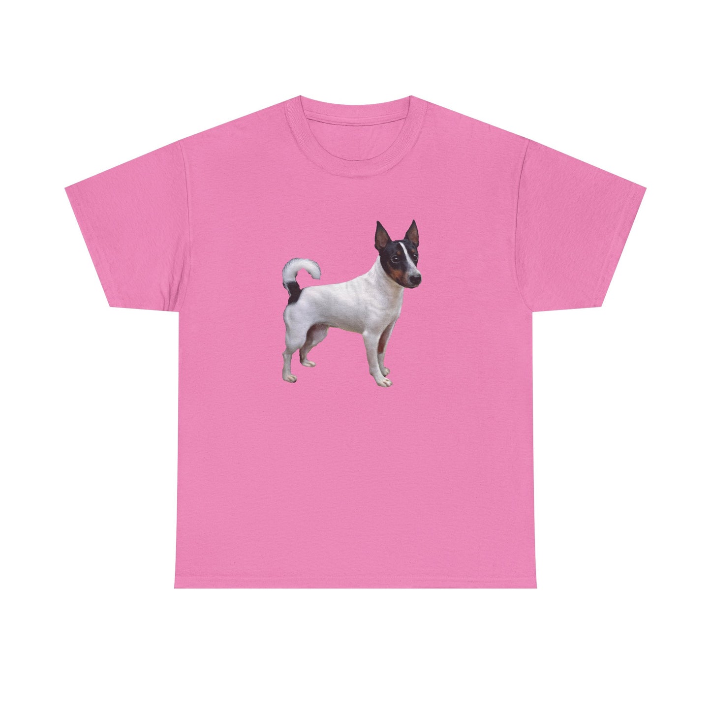 Japanese Terrier Cute Dog Unisex Heavy Cotton Tee for Animal Lovers