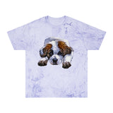 Saint Bernard 'Sontuc' Unisex Cotton  -  Color Blast T-Shirt