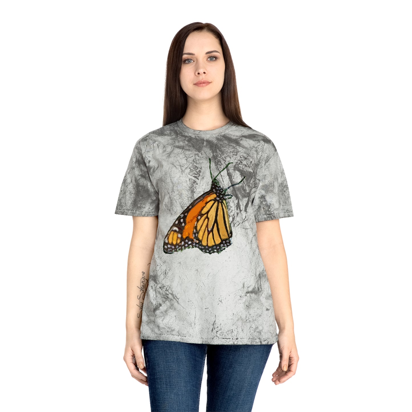 Moonarch Butterfly Unisex Cotton Color Blast T-Shirt